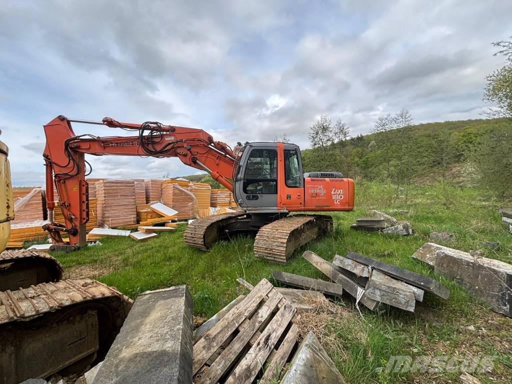 Hitachi Zaxis 180 LC Kāpurķēžu ekskavatori