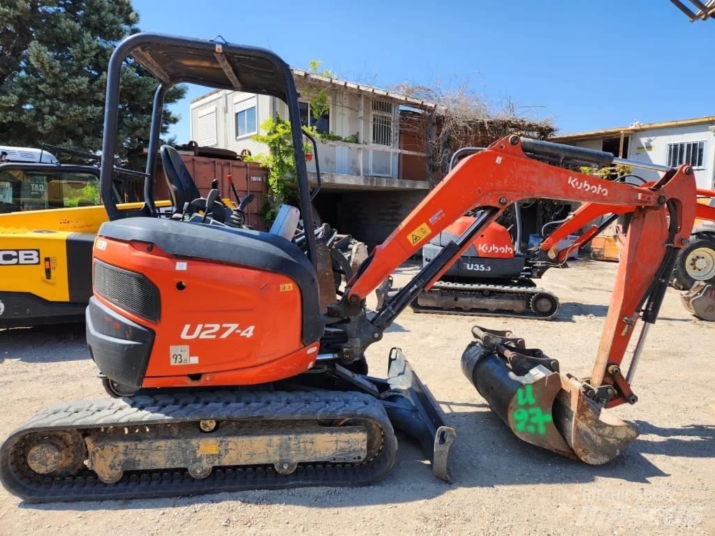 Kubota U 27-4 Mini ekskavatori < 7 t