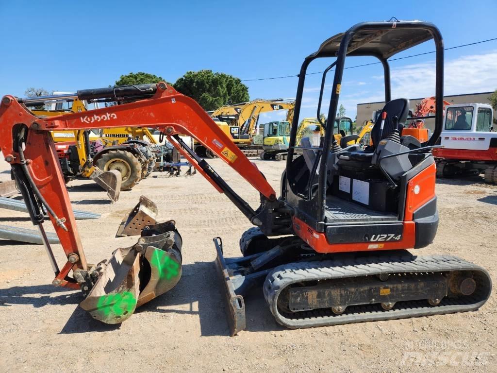 Kubota U 27-4 Mini ekskavatori < 7 t