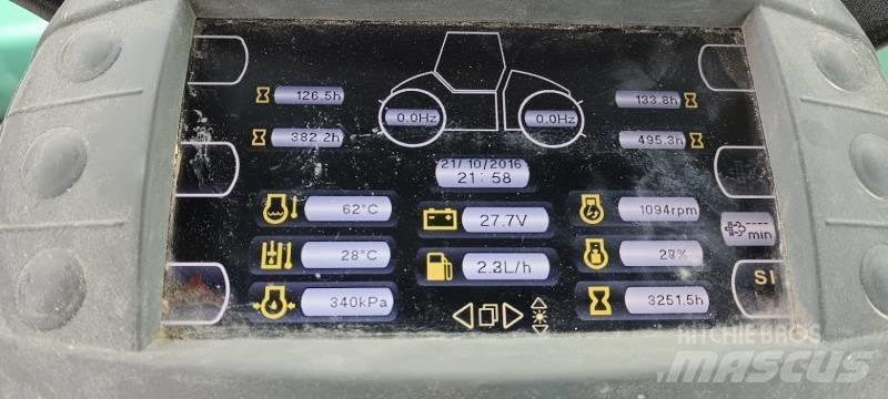 Ammann ARX 110 Divvalču grunts veltņi