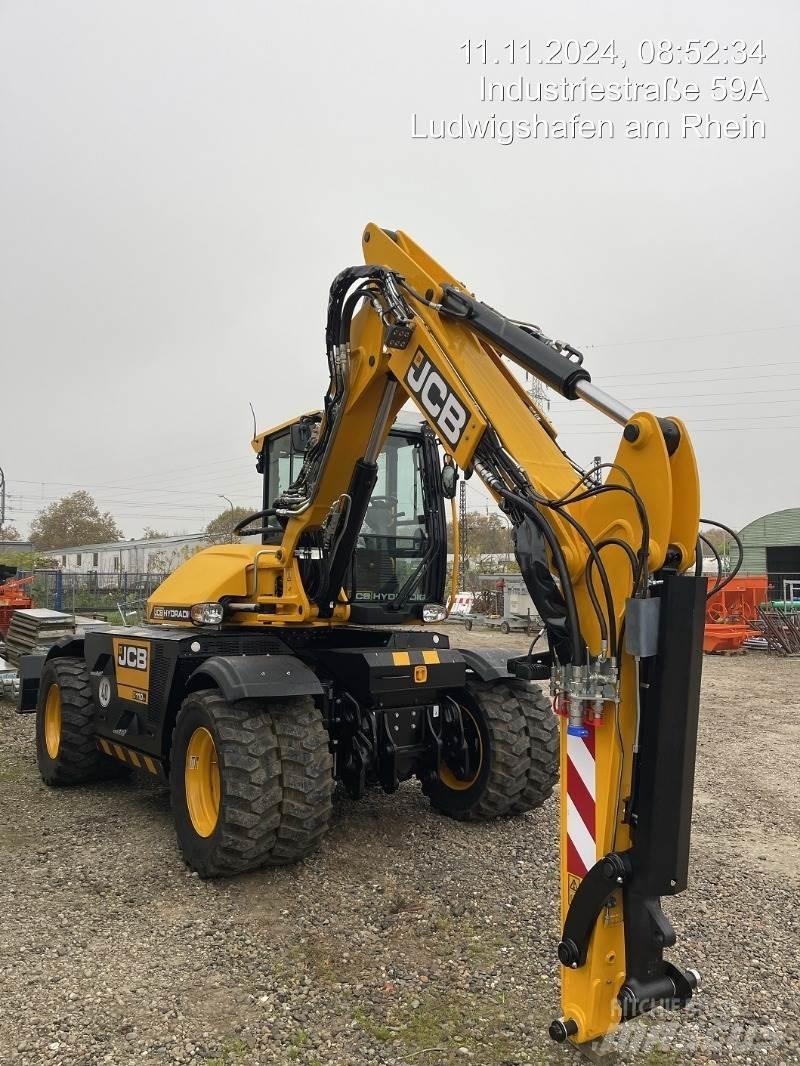 JCB HydraDig 110W Ekskavatori uz riteņiem