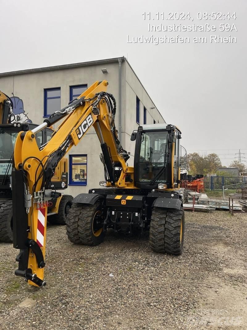 JCB HydraDig 110W Ekskavatori uz riteņiem