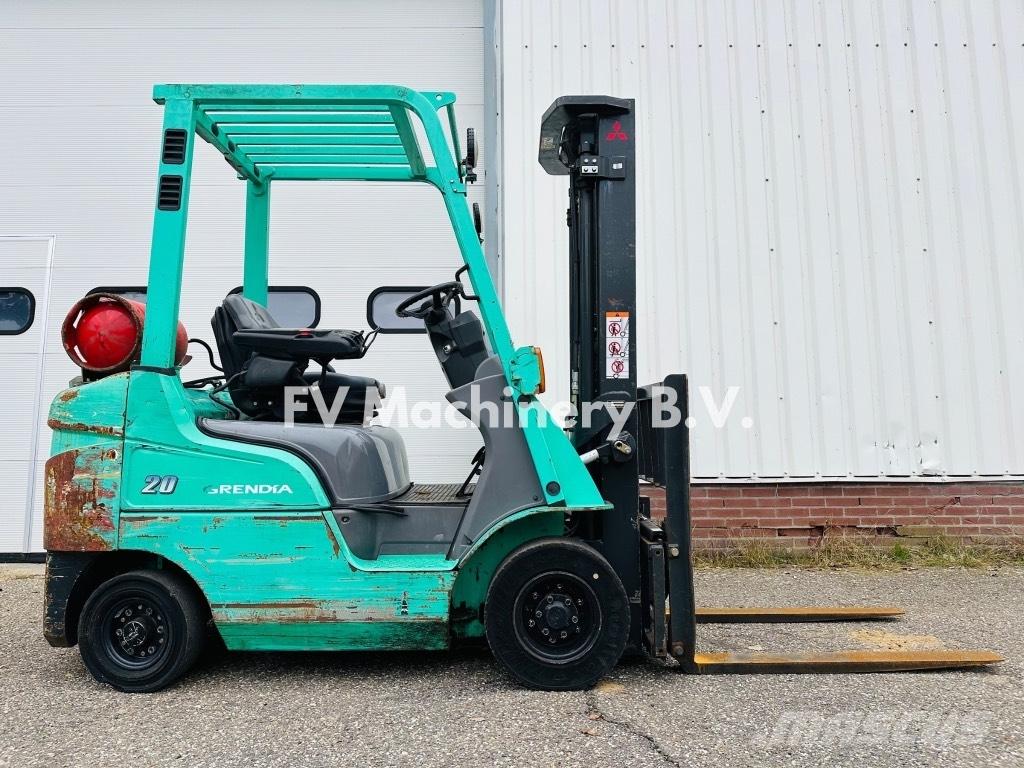 Mitsubishi FG 20 NT LPG tehnika