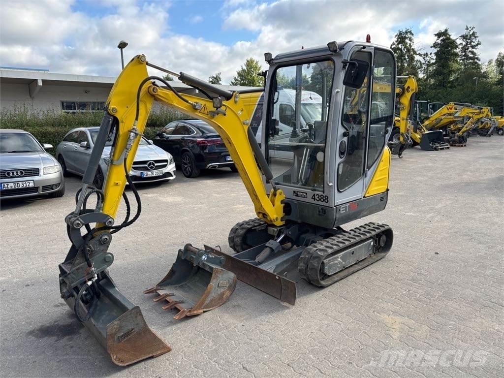 Wacker Neuson ET16 Kāpurķēžu ekskavatori