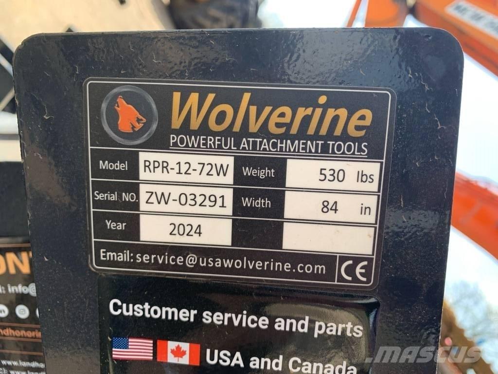  Wolverine RPR-12-72W Citas sastāvdaļas