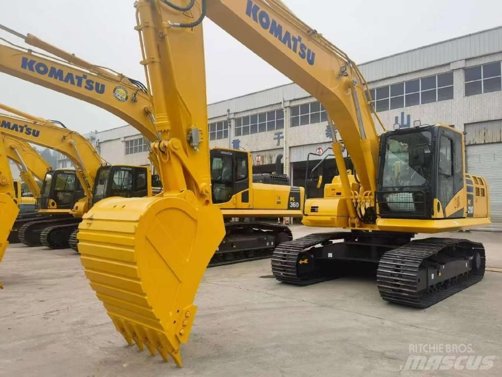 Komatsu PC 210 Kāpurķēžu ekskavatori