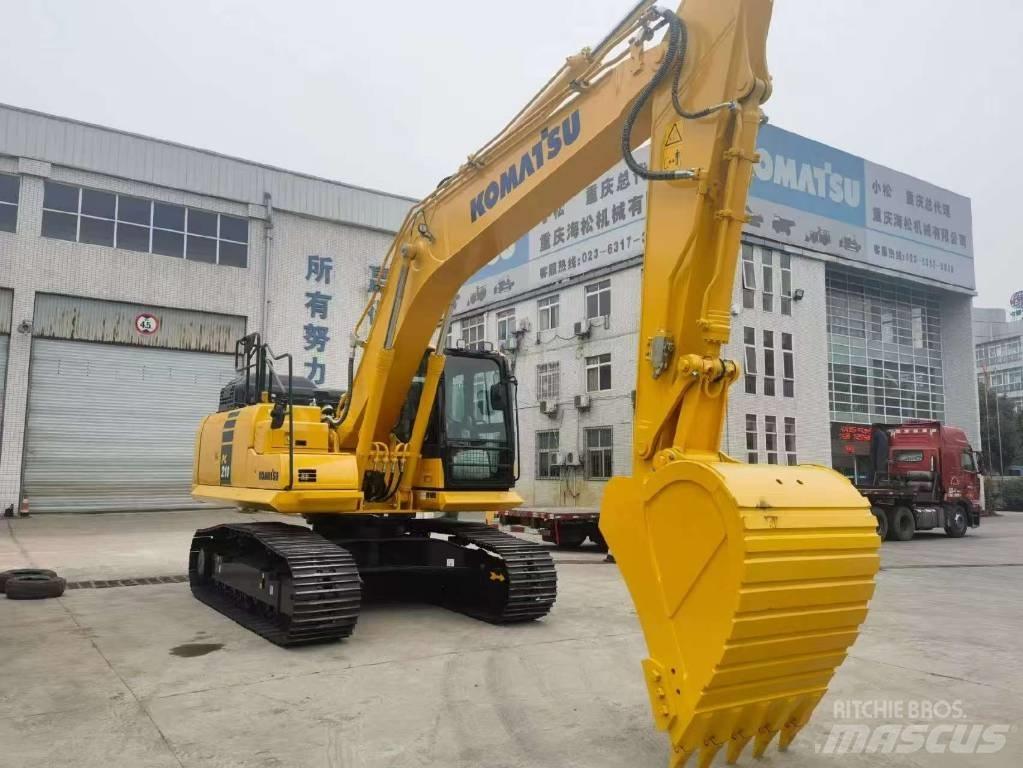 Komatsu PC 210 Kāpurķēžu ekskavatori