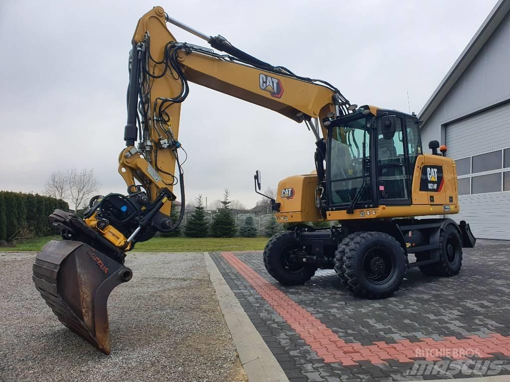 CAT M 314 F Ekskavatori uz riteņiem