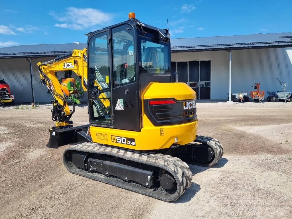 JCB 50Z-2,  Omg.lev! Mini ekskavatori < 7 t