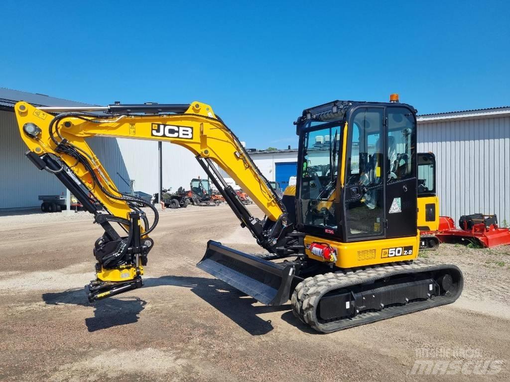 JCB 50Z-2,  Omg.lev! Mini ekskavatori < 7 t