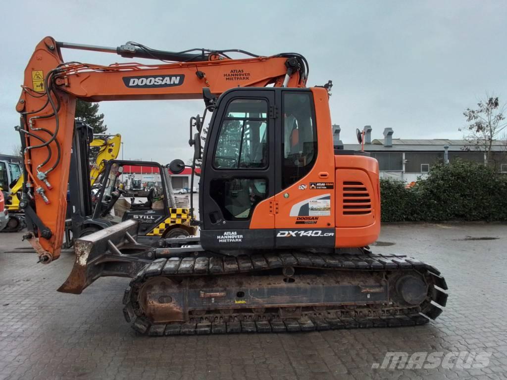 Doosan DX140LCR-5 Kāpurķēžu ekskavatori