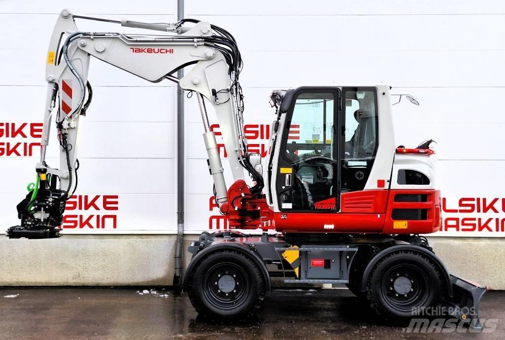 Takeuchi TB 395 W Ekskavatori uz riteņiem