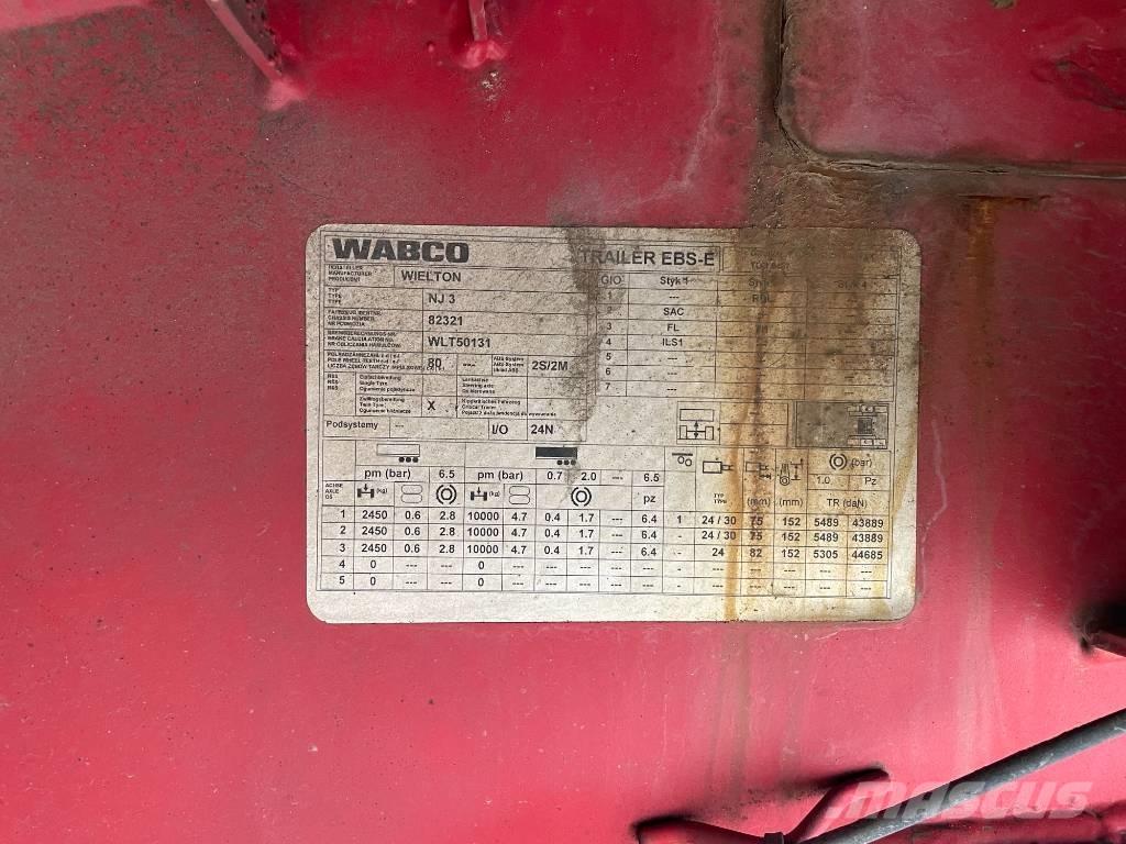 Wielton NJ 3 Auto pārvadāšanas treileri