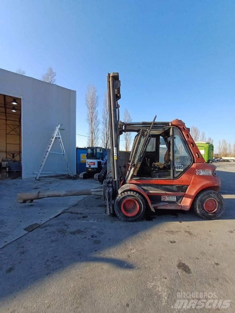 Linde H80D-03 Tehnika ar dīzeļa dzinēju