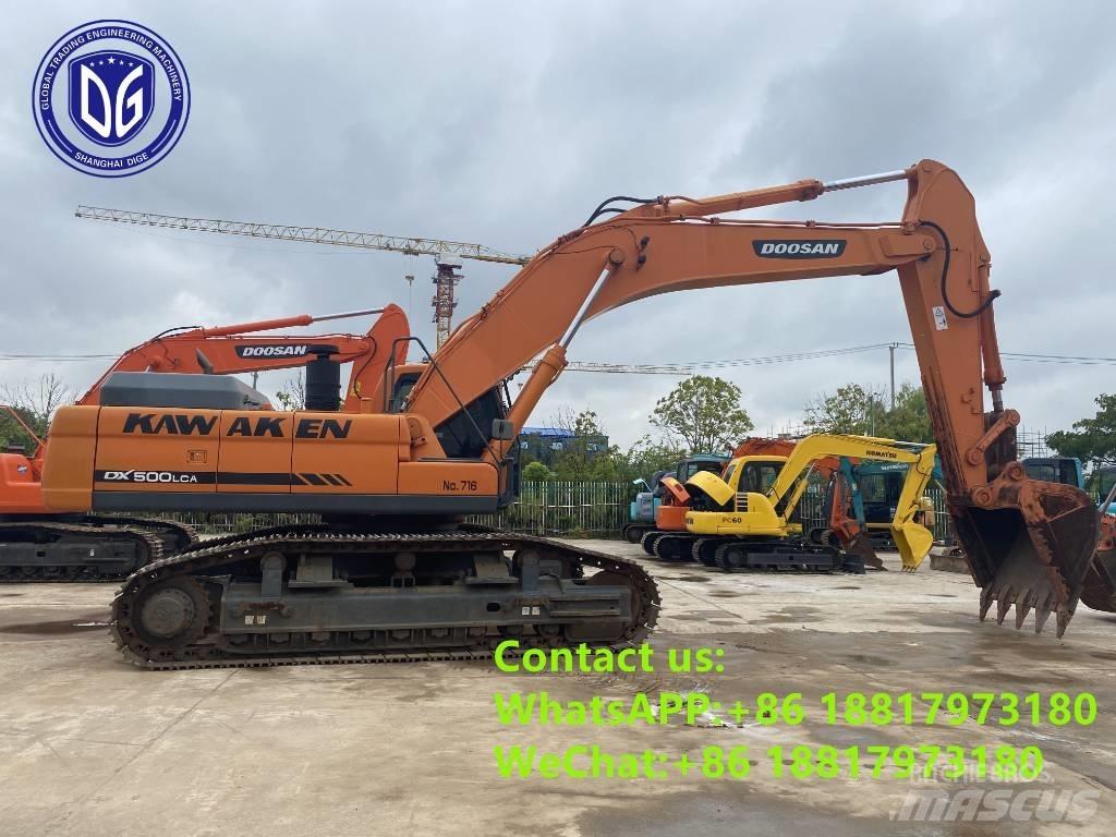 Doosan DX 500 LC-9C Kāpurķēžu ekskavatori