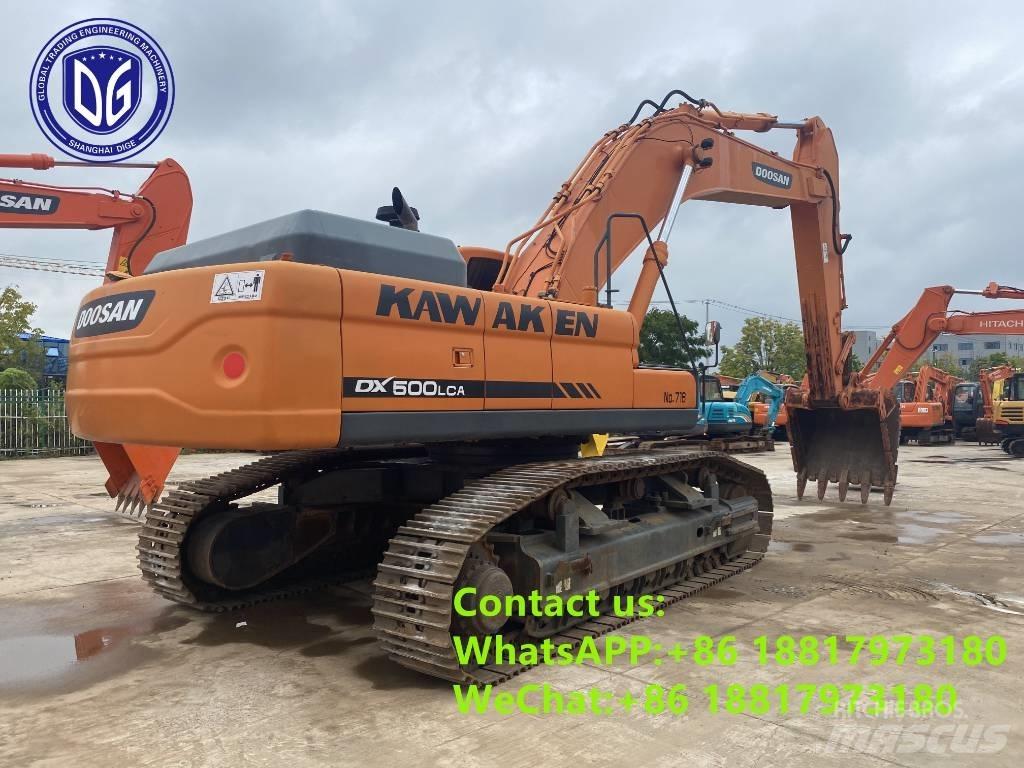 Doosan DX 500 LC-9C Kāpurķēžu ekskavatori
