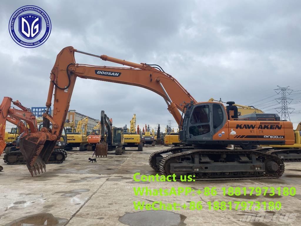 Doosan DX 500 LC-9C Kāpurķēžu ekskavatori