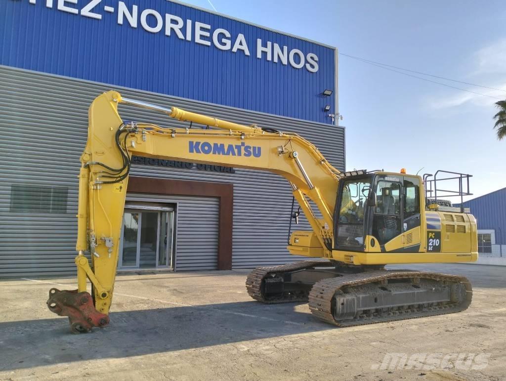 Komatsu PC 210 LC-11 Kāpurķēžu ekskavatori