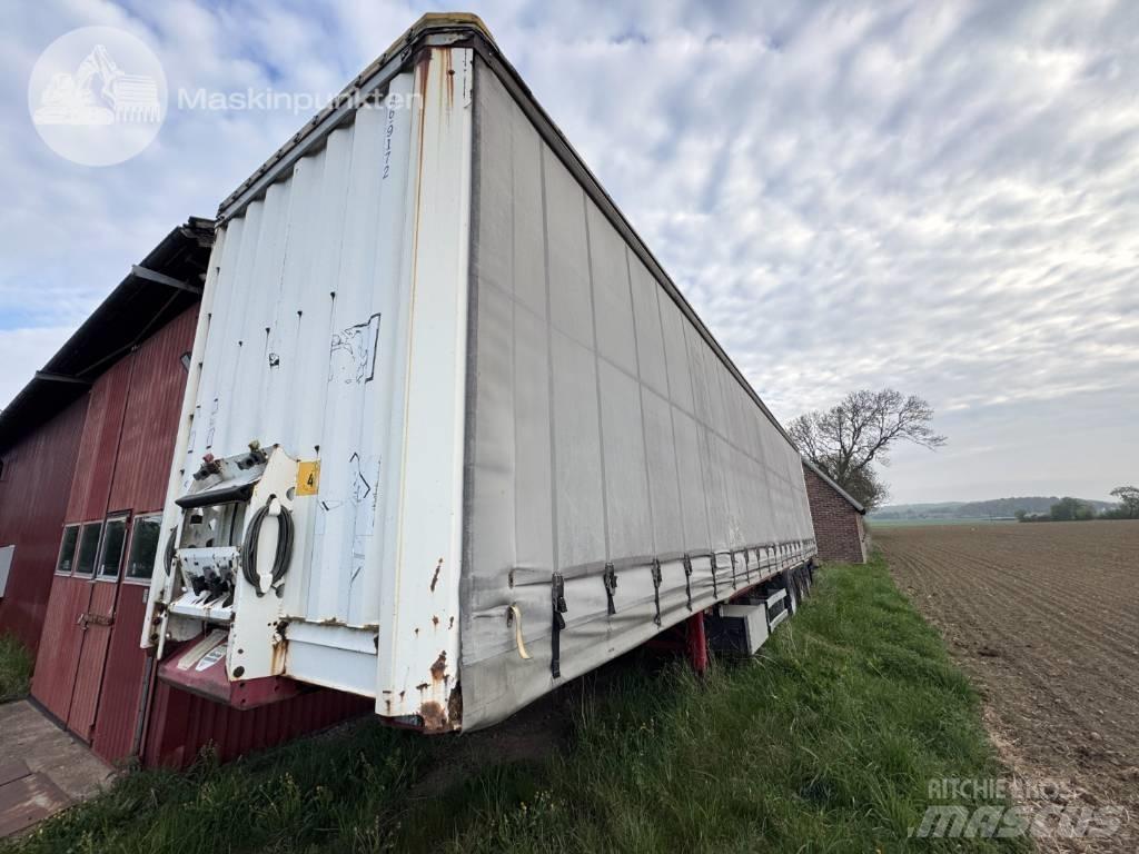 Krone SDP 27 Tents puspiekabes