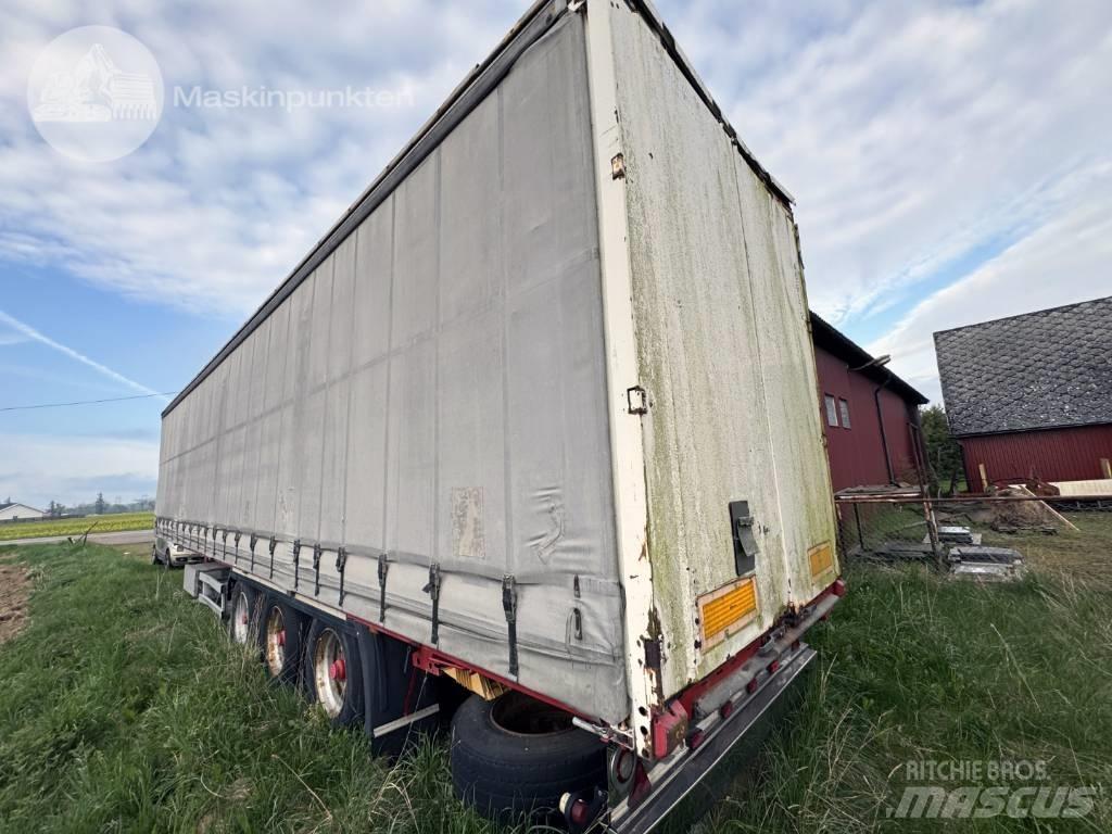 Krone SDP 27 Tents puspiekabes