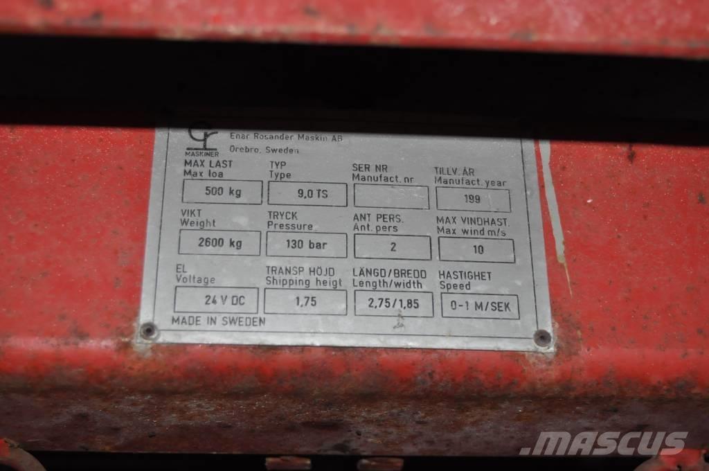 ER 9,0TS SAXLIFT Iekraušanas tehnika- Citi