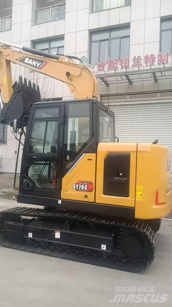 Sany SY70C Kāpurķēžu ekskavatori