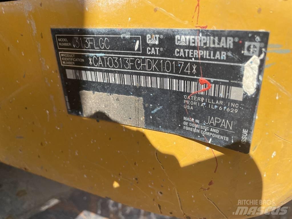 CAT 313 F LGC Kāpurķēžu ekskavatori