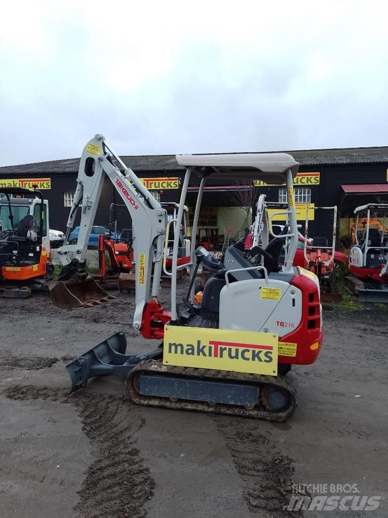 Takeuchi TB216 Mini ekskavatori < 7 t