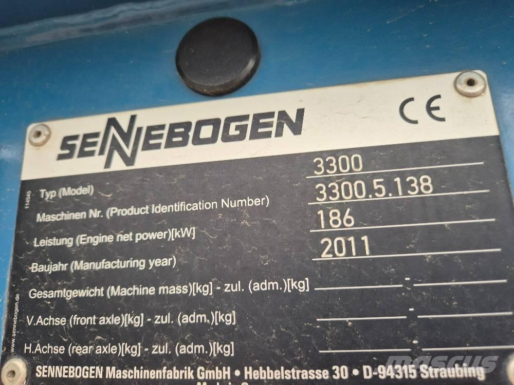 Sennebogen 3300 RSL Kāpurķēžu ceļamkrāni