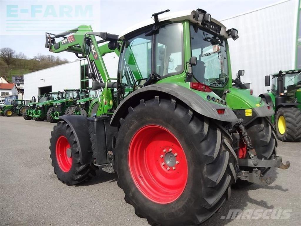 Fendt 516 vario Traktori