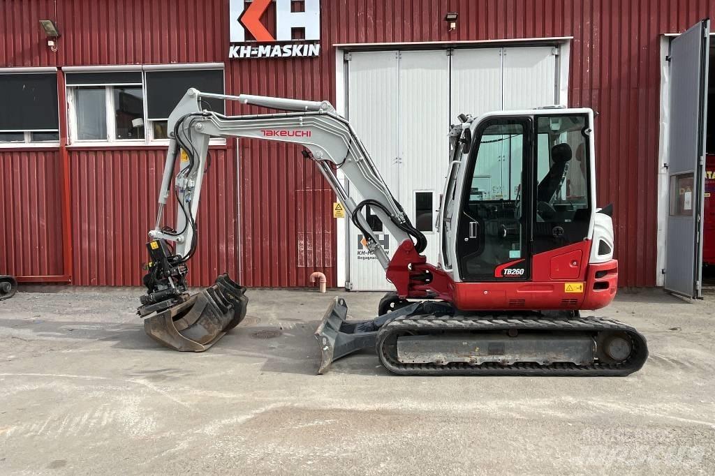 Takeuchi TB 260 Mini ekskavatori < 7 t