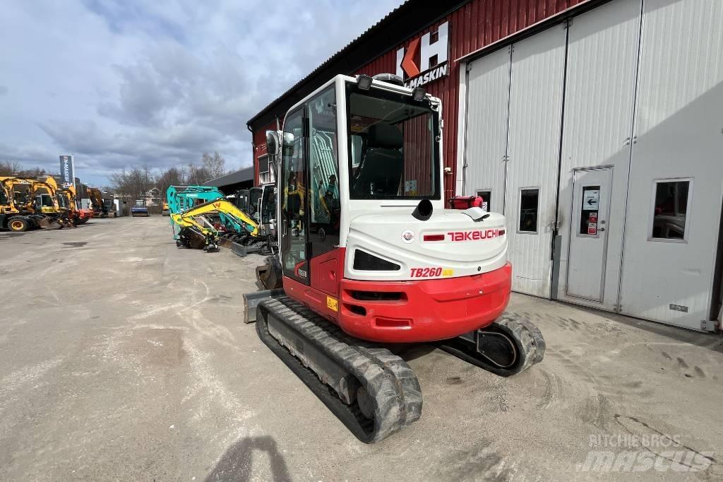 Takeuchi TB 260 Mini ekskavatori < 7 t