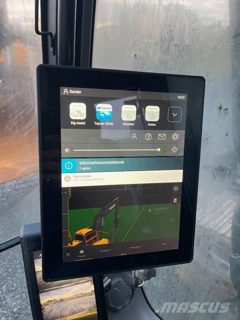 Volvo EC 250 EL Kāpurķēžu ekskavatori