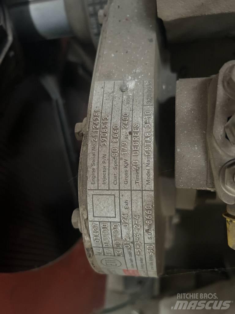 Cummins 6CTA8.3 Dīzeļģeneratori