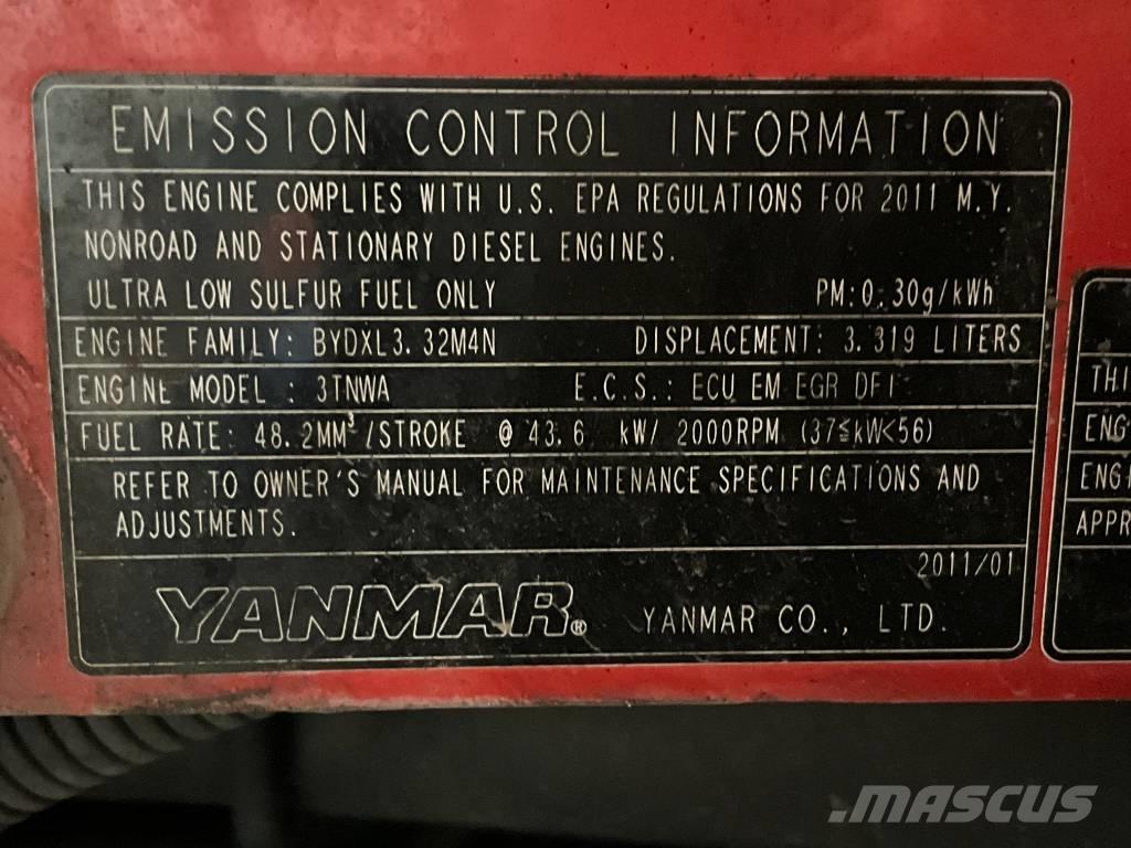 Yanmar Vio 80 U Vidēja lieluma ekskavatori 7 t - 12 t