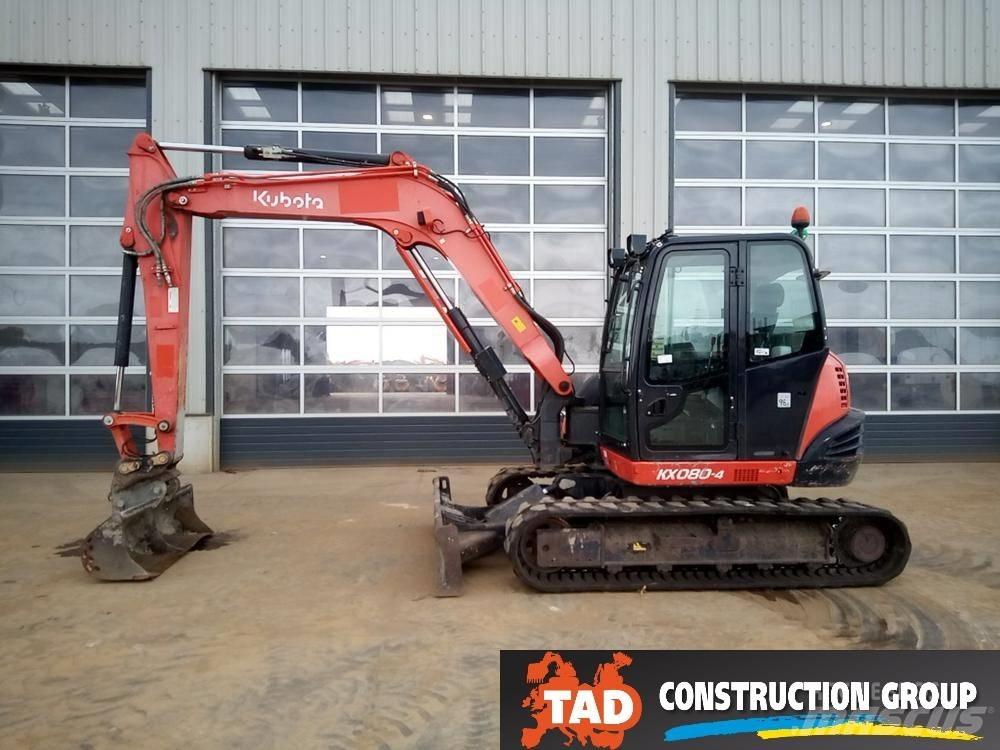 Kubota KX 080-4 Vidēja lieluma ekskavatori 7 t - 12 t