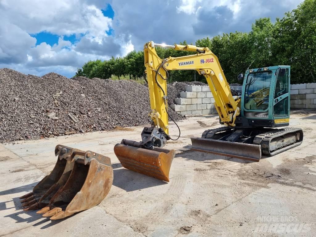 Yanmar Vio 80 U Vidēja lieluma ekskavatori 7 t - 12 t