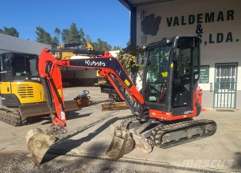 Kubota U 27 Mini ekskavatori < 7 t