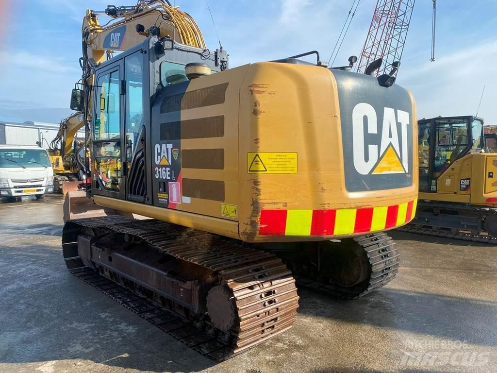CAT 316 EL NVT Kāpurķēžu ekskavatori