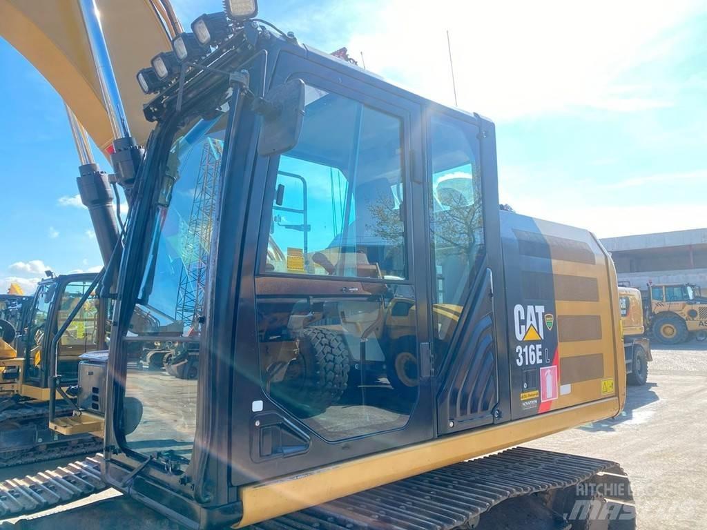 CAT 316 EL NVT Kāpurķēžu ekskavatori