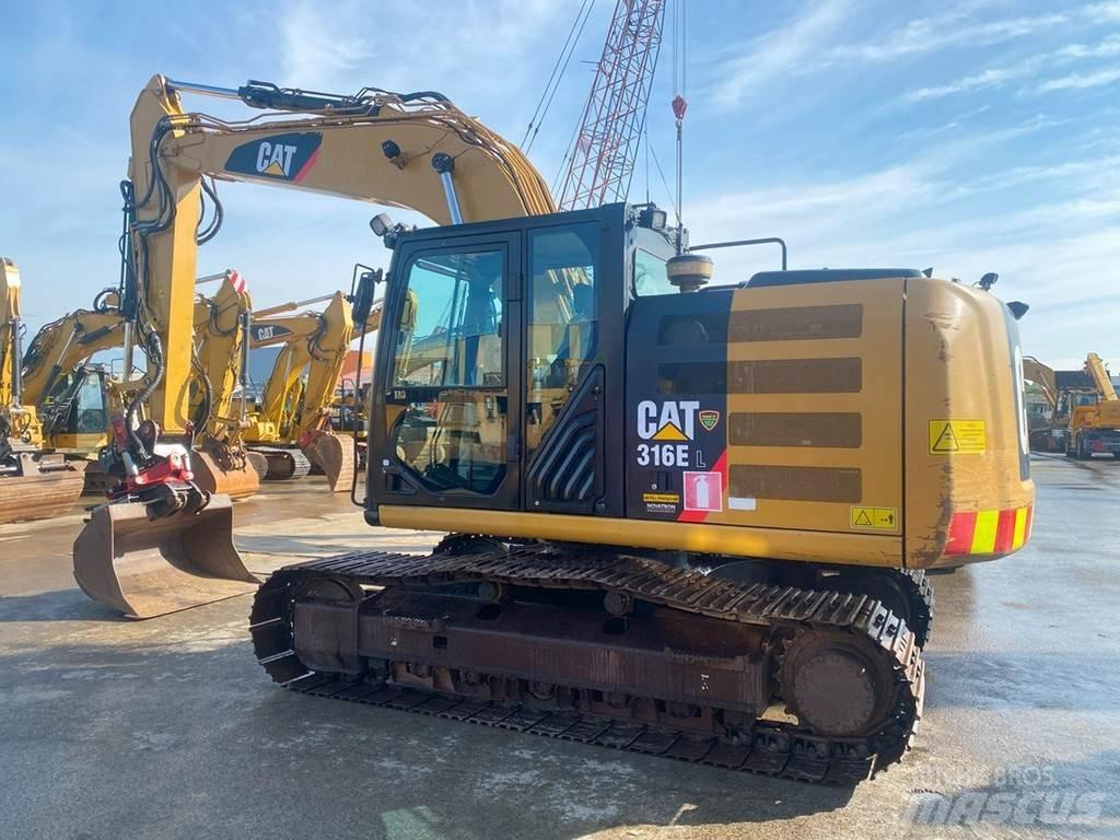 CAT 316 EL NVT Kāpurķēžu ekskavatori