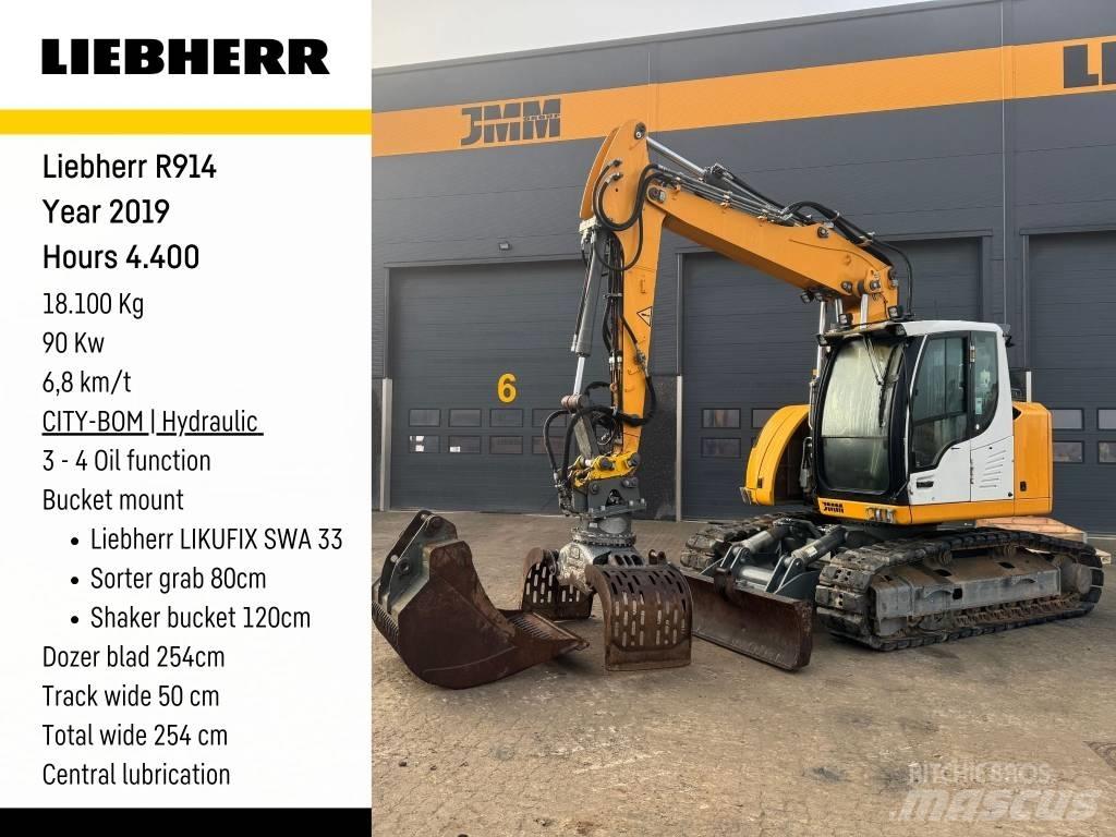 Liebherr R 914 Kāpurķēžu ekskavatori