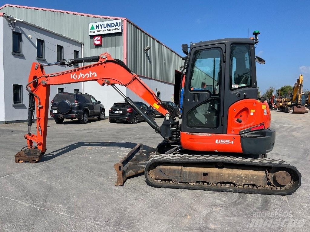 Kubota U 55-4 Mini ekskavatori < 7 t