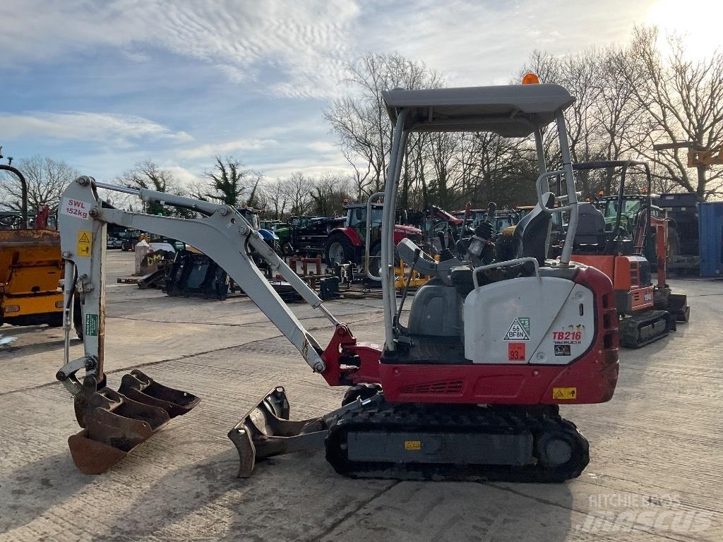 Takeuchi TB 216 Mini ekskavatori < 7 t