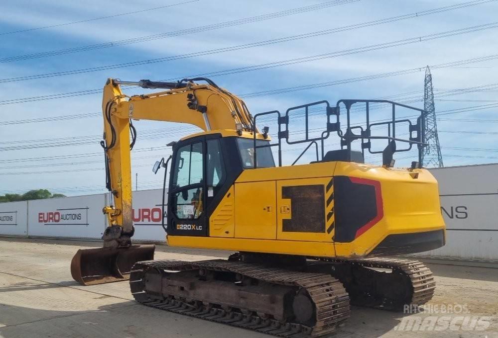 JCB 220 XL Kāpurķēžu ekskavatori
