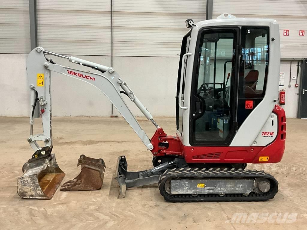 Takeuchi TB 216 Mini ekskavatori < 7 t