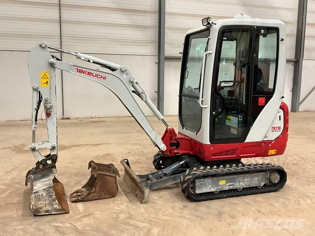Takeuchi TB 216 Mini ekskavatori < 7 t