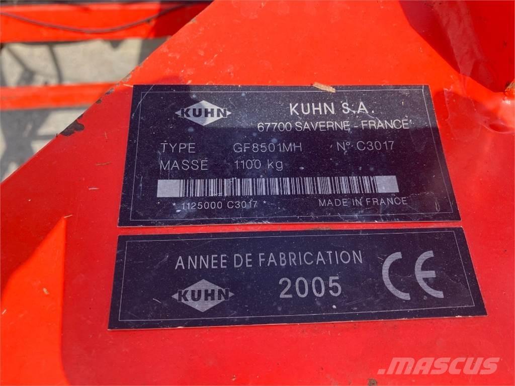 Kuhn GF 8501 MH Grābekļi un siena ārdītāji