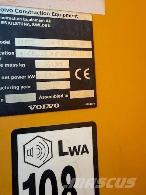 Volvo L 150 H Iekrāvēji uz riteņiem