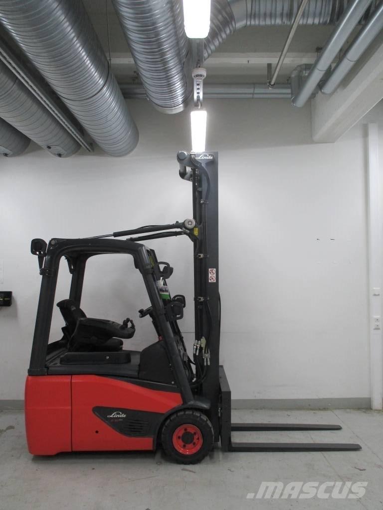 Linde E 16 C-02 Elektriskie iekrāvēji